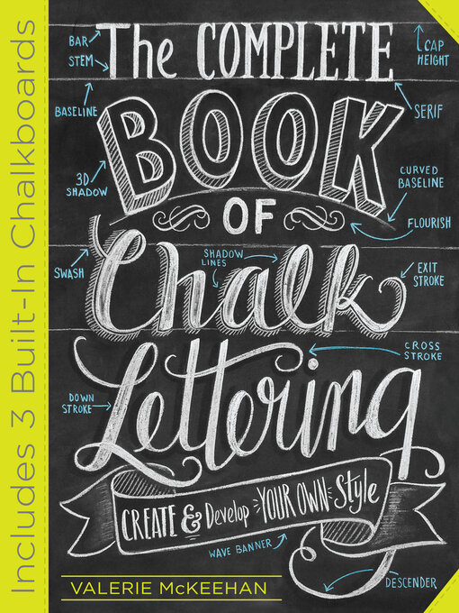 Title details for The Complete Book of Chalk Lettering by Valerie McKeehan - Available